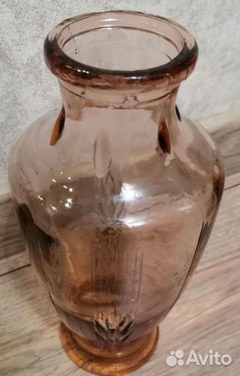 Ваза стекло винтаж