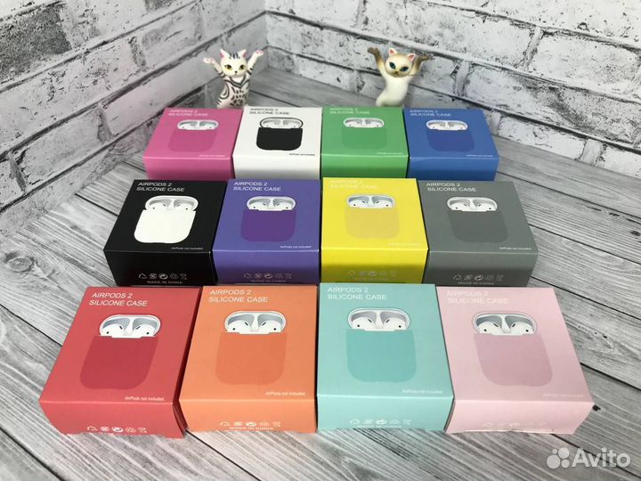 Чехол на наушники AirPods / Чехлы айрподс