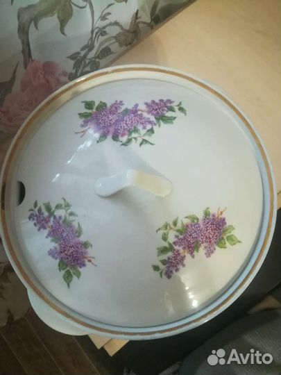 Супница Сирень Дулево