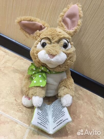Интерактивная игрушка заяц-сказочник