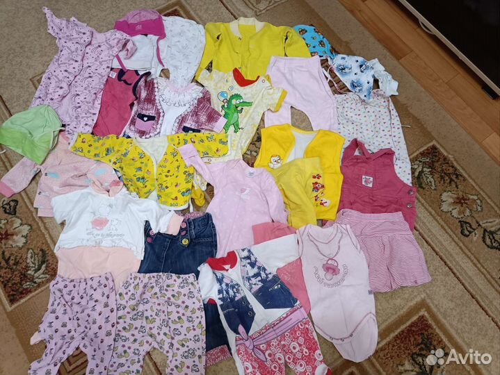 Детские вещи пакетом для девочек