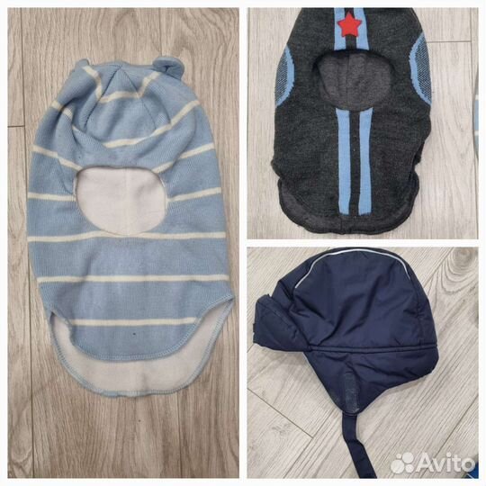 Шапка шлем для мальчика