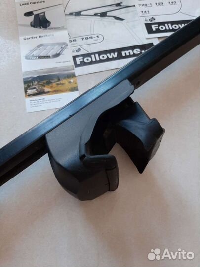 Крепление для лыж и сноуборда и багажник thule