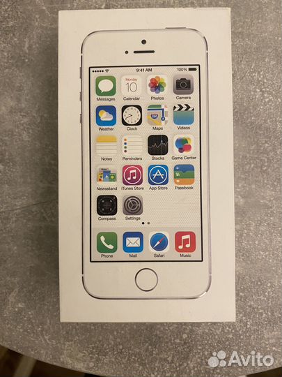Коробка от iPhone 5s на 32гб