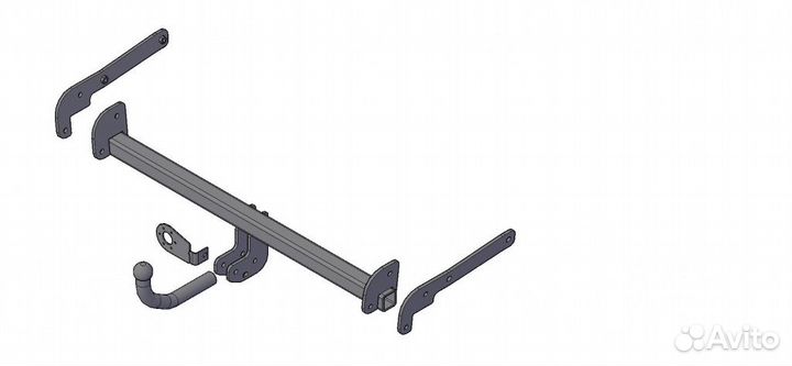 Фаркоп Сузуки (Suzuki) Vitara 2015- (5дв. с запас