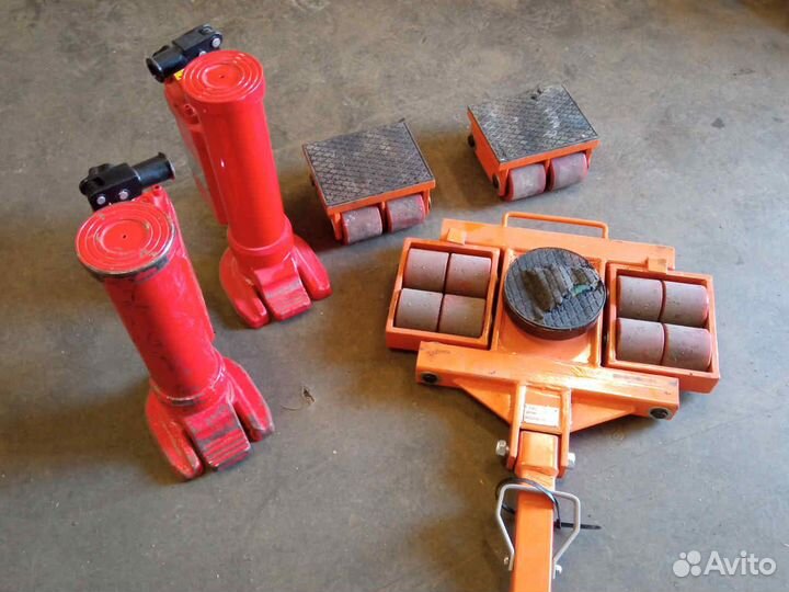 Аренда такелажных платформ, тележек 12-34т