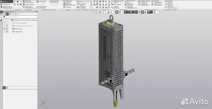 Чертежи 3D моделирование SolidWorks, Компас