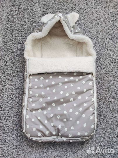 Конверт зимний на овчине