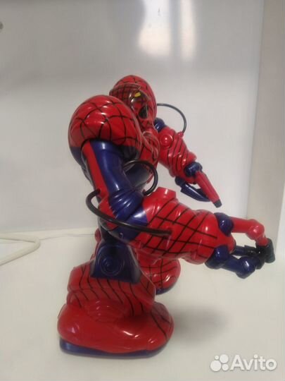Робот спайдермен большой на пульте