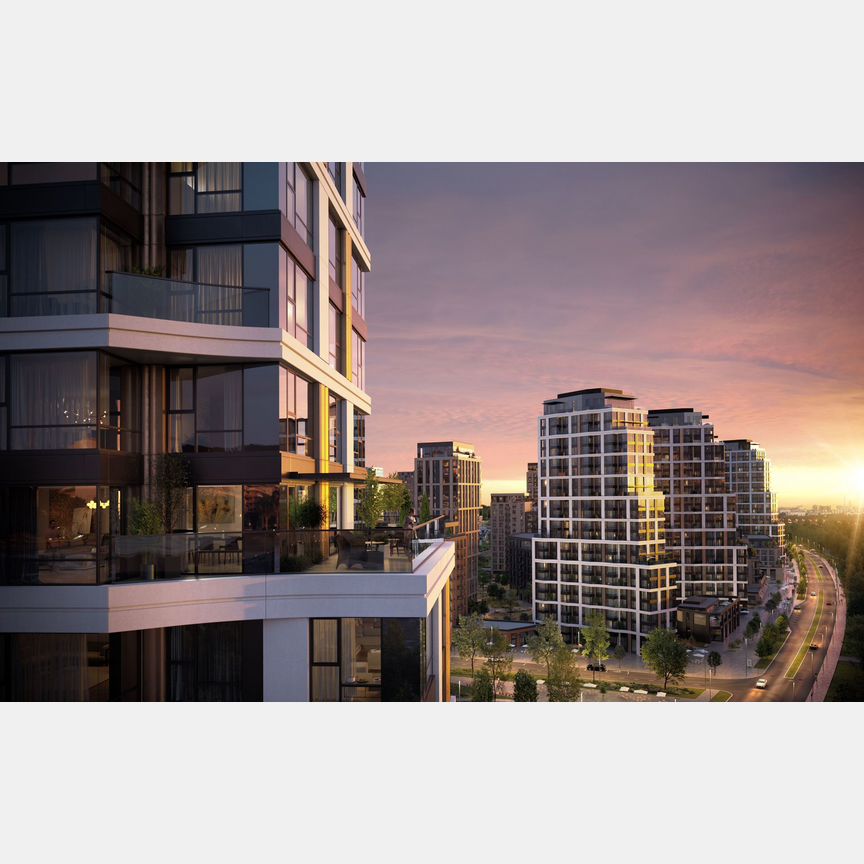 3-к. квартира, 87,3 м², 2/22 эт.