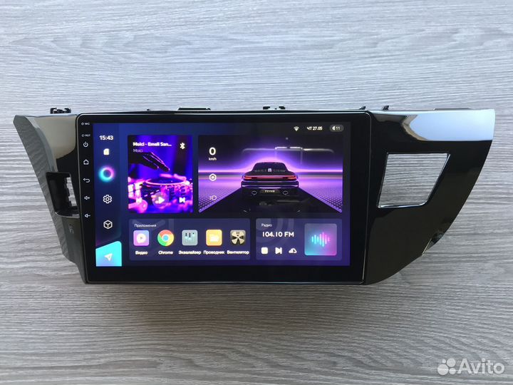 Магнитола Toyota Corolla Teyes CC3