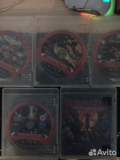 Диски на ps3
