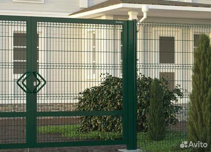 Забор металлический для дома под ключ