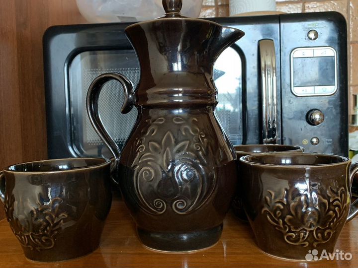 Графин керамика и кружки