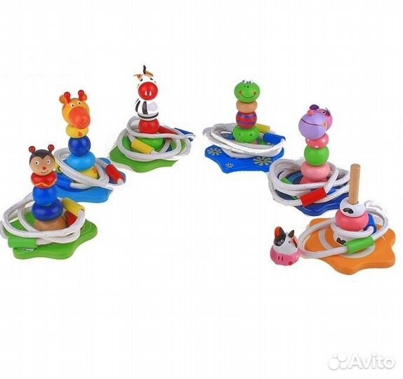 Деревянная шнуровка 