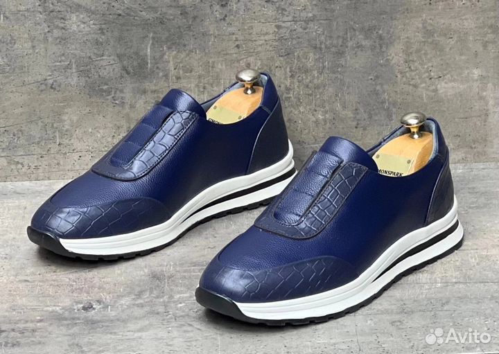 Слипоны мужские в двух цветах