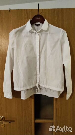 Блузка белая для девочек 152- 164