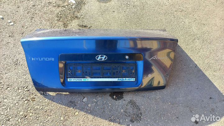 Крышка багажника hyundai accent