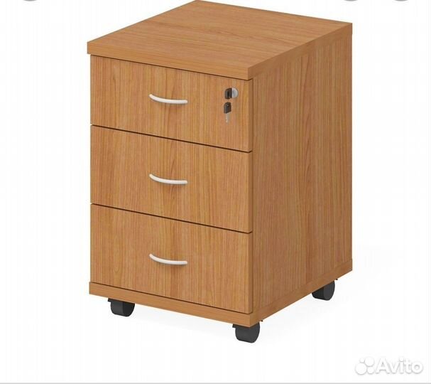 Тумбочка офисная с ящиками