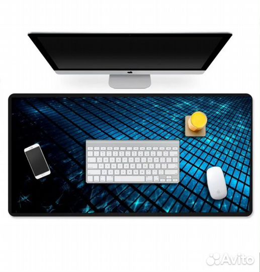 Новый большой коврик для мыши и клавиатуры