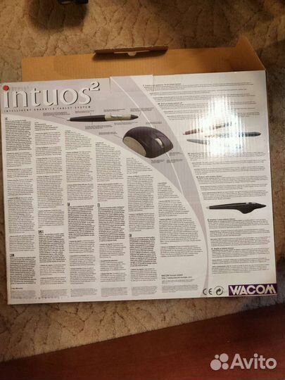 Графический планшет wacom intuos 2