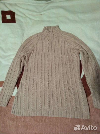 Джемпер вязанный, женский,ручная работа, 52-56р