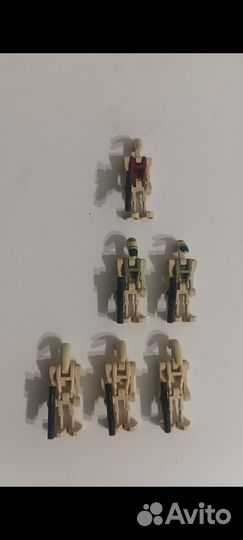 Лего минифигурки дроиды Star wars
