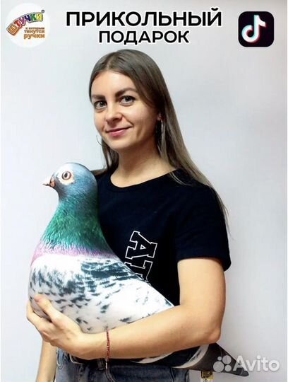 Подушка голубь