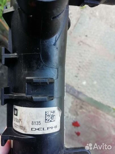 Радиатор основной для опель астра j седан 2013г 1