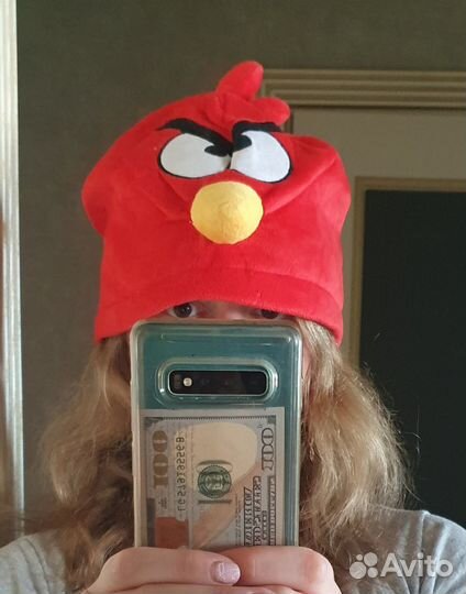 Шапка злая птичка, Angry Birds