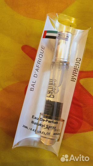 Духи Byredo bal d afrique