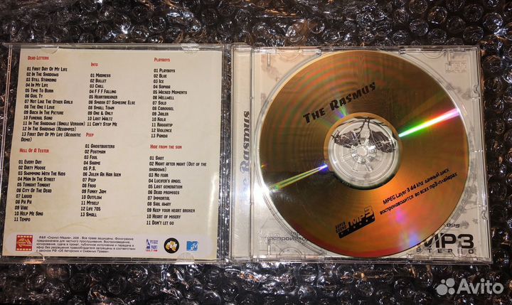 MP3 диск альбомы The Rasmus