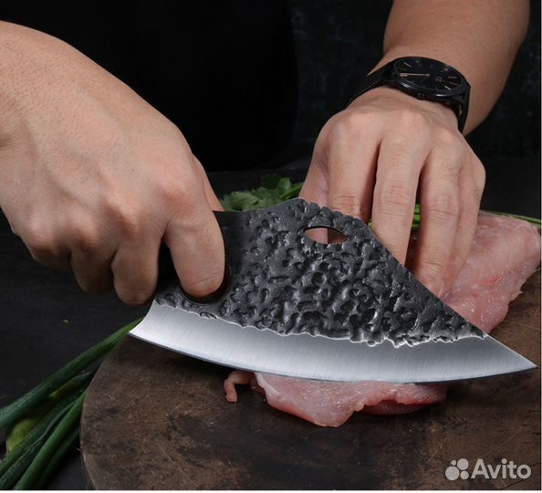 Нож шеф для нарезки Крокодил