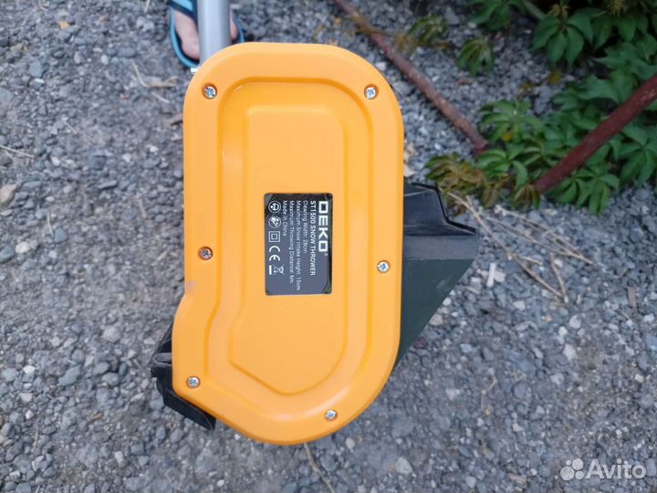 Снегоуборщик электрический новый