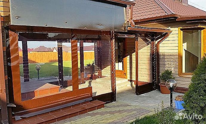 Мягкие окна для беседки