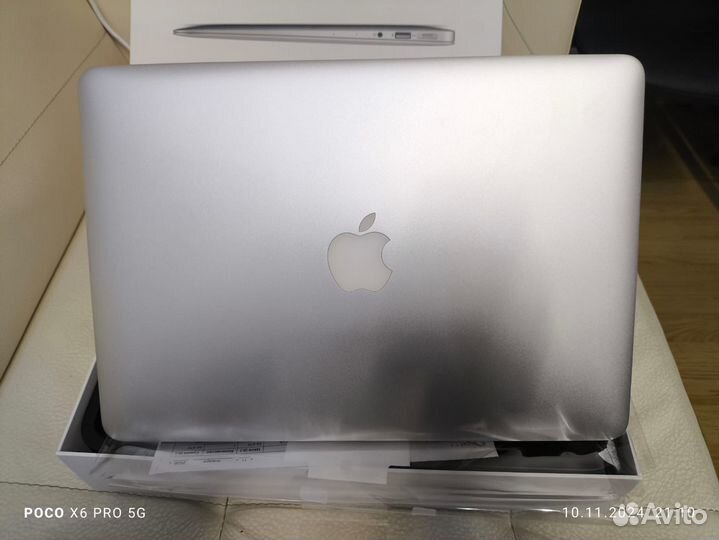 Macbook air 13 2017, A1466, коробка, чек, ростест