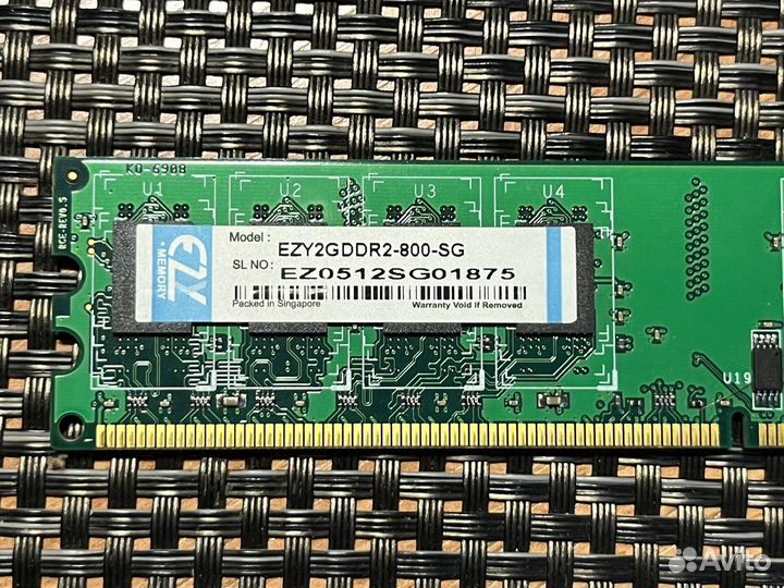 Оперативка Ezy DDR2 2 GB 800MHz