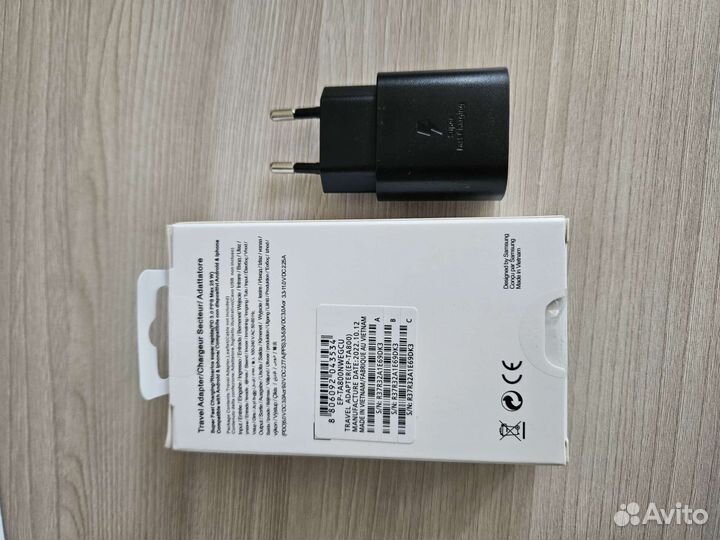 Зарядное устройство samsung EP-TA800 25w