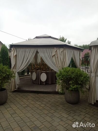 Беседка для дачи шатер