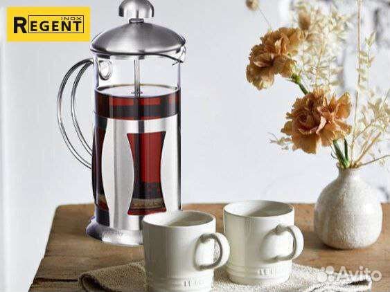 Чайник френч пресс Regent Inox 600мл
