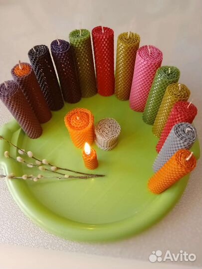 Набор свечи из вощины наборы