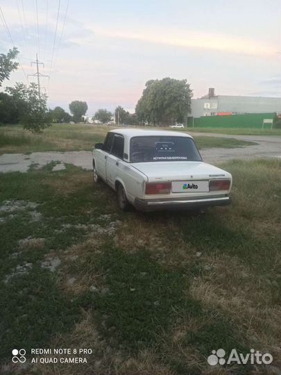 ВАЗ 2107 1.5 МТ, 1996, 51 851 км