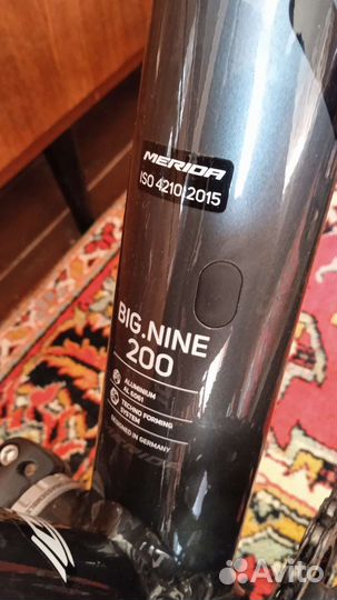 Топовый велосипед Merida Big Nine 200 (L)