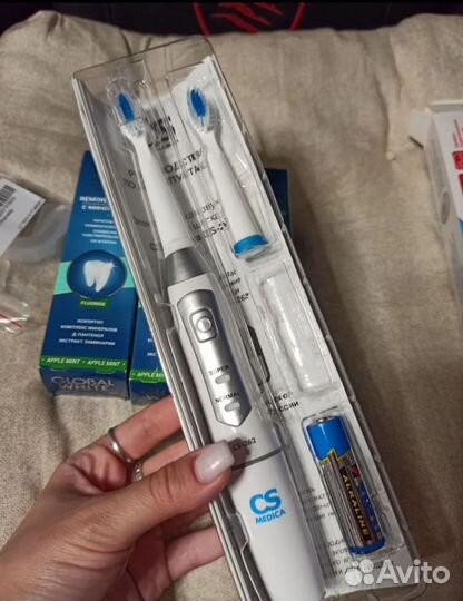 Электрическая зубная щетка каппа гель