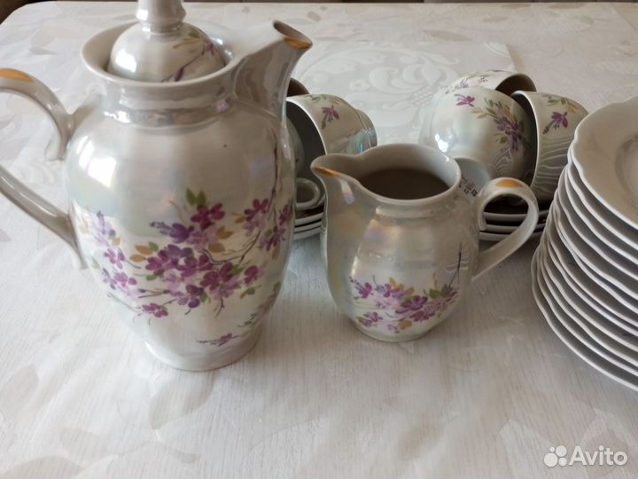 Кофейный сервиз СССР Дулево