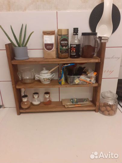 Полки из дерева на заказ и в наличи