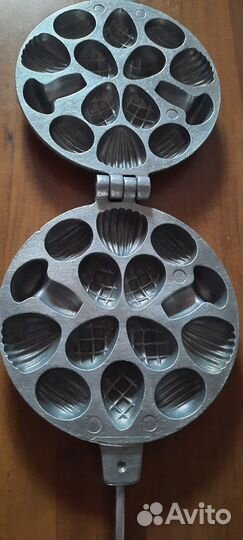 Форма для выпечки орехов Лесное ассорти СССР