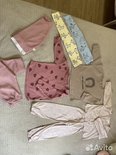 Детские вещи пакетом для девочек 104 110