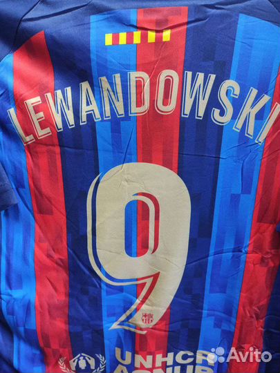 Футбольная форма Барселона Левандовски новая