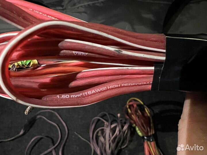 Сила 0 gauge, arc, акустический кабель